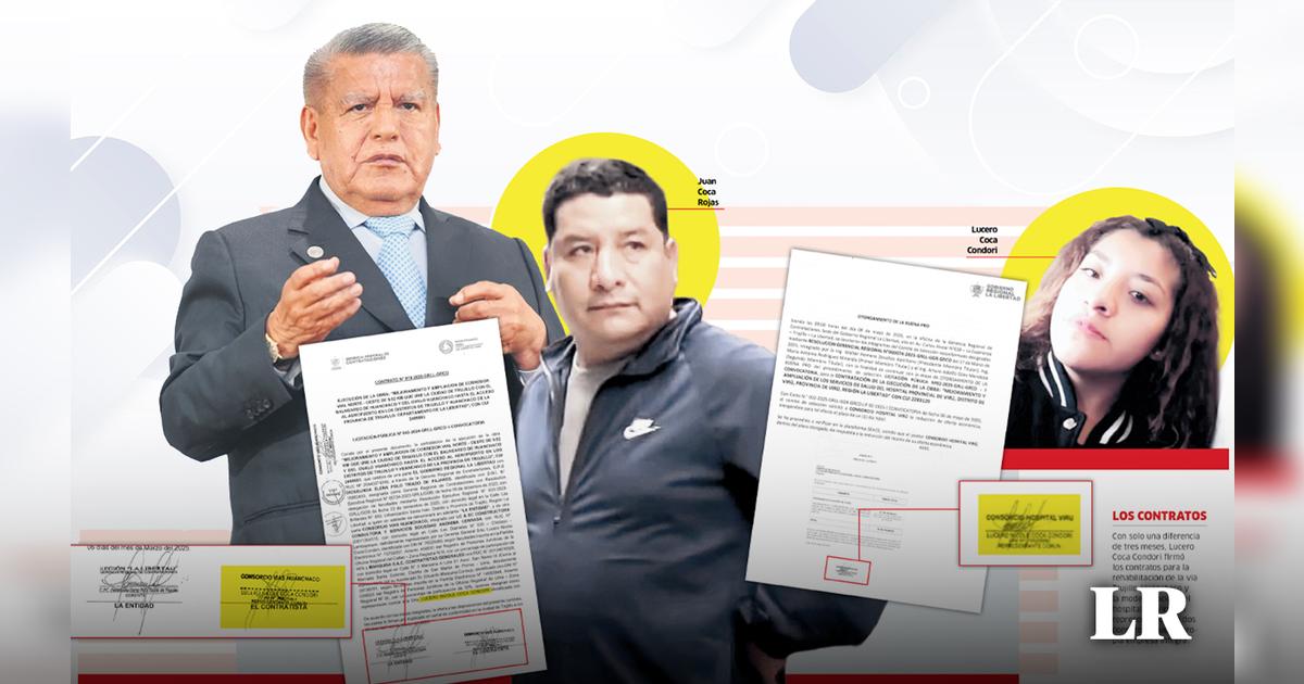 César Acuña firmó contratos por S/315 – El reportero andino