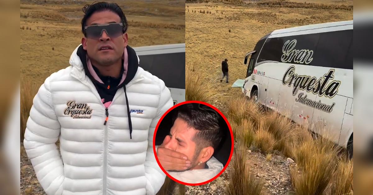 Christian Domínguez y los integrantes de Gran Orquesta terminaron golpeados  tras accidente en Cochamarca: chofer los salvó de morir | Espectáculos | La  República