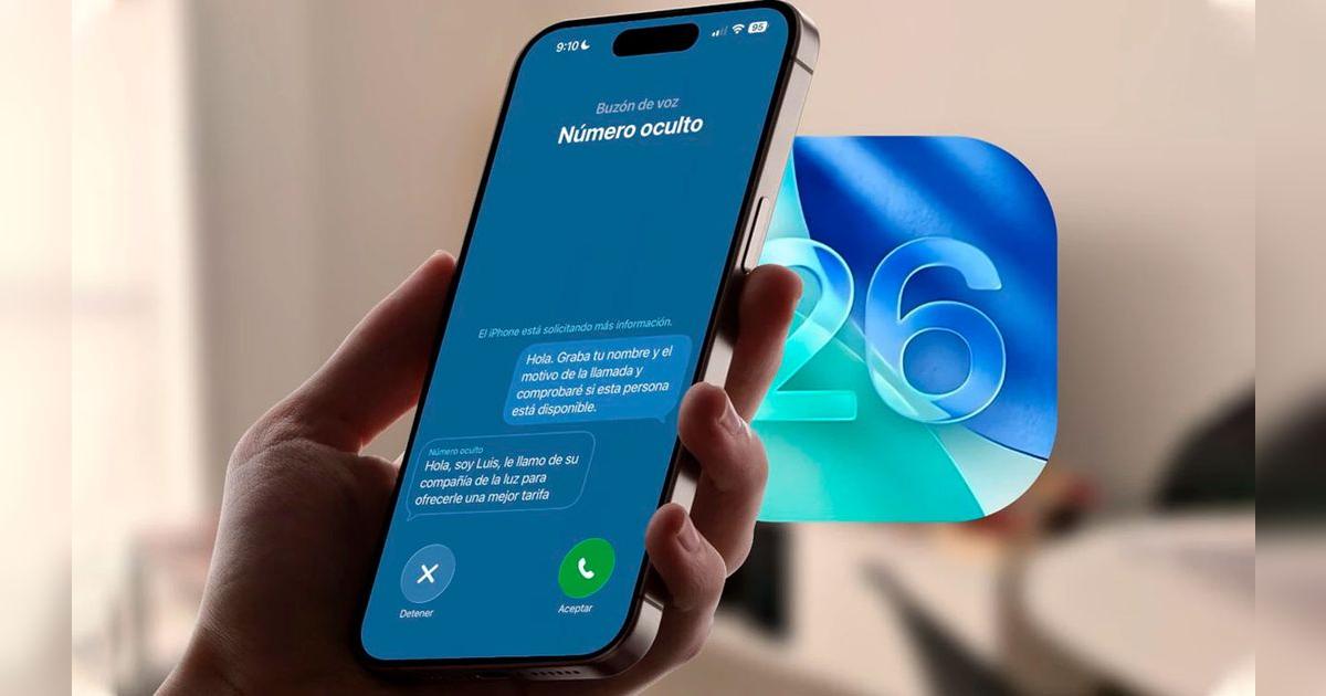 La nueva función antispam de iOS 26: Siri contestará llamadas ...