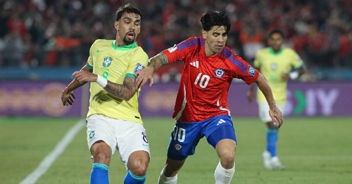 Brasil vs Chile: fecha, hora y canal del partido en el Maracaná por Eliminatorias 2026