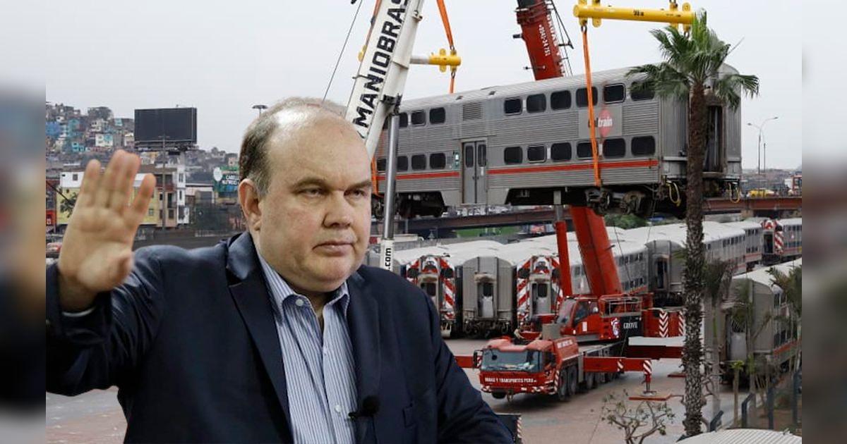 Segundo lote de trenes de López Aliaga se – El reportero andino