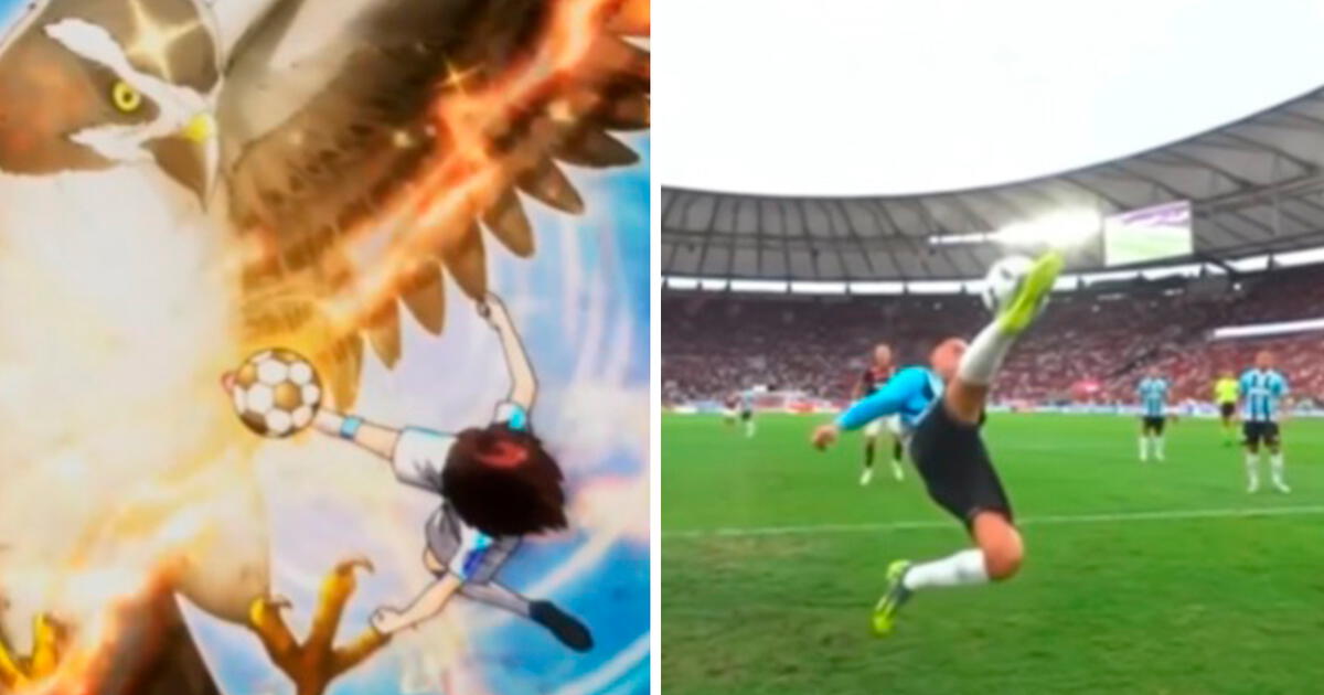 Gremio de Porto Alegre comparó a Erick Noriega con Oliver Atom de 'Supercampeones': "¡Lo salvó en la línea!"