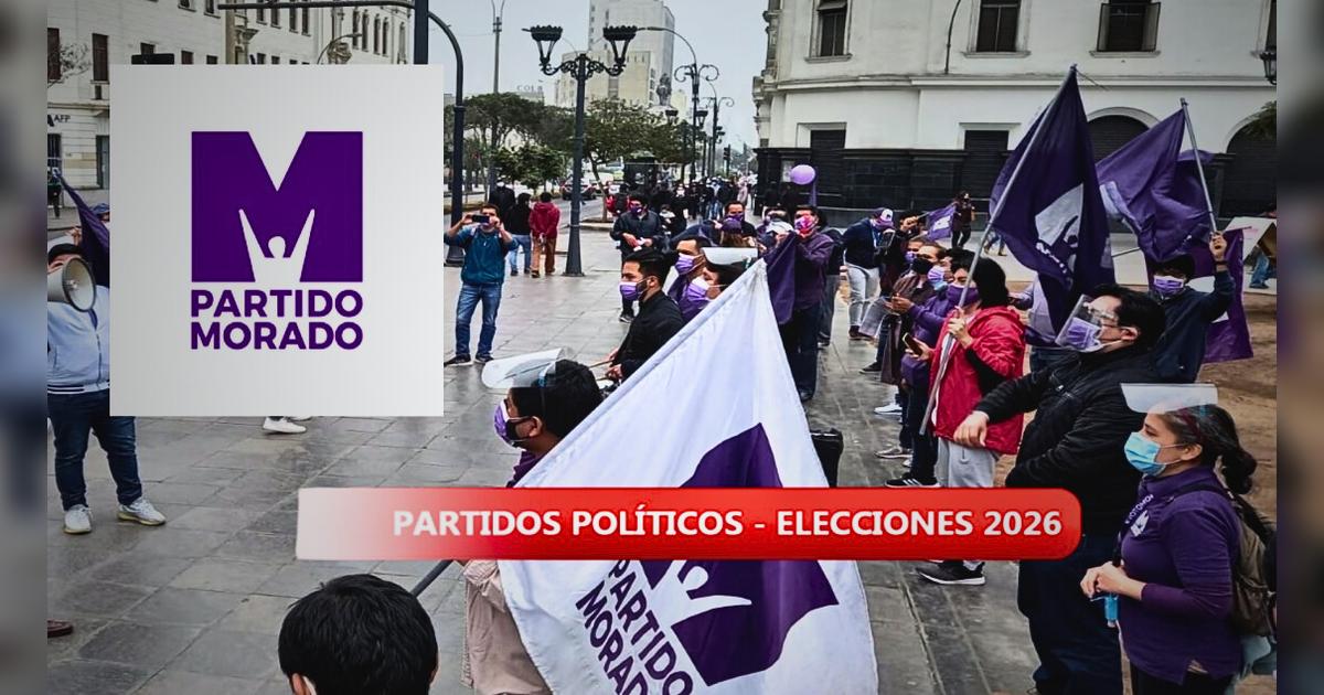 Elecciones 2026: el Partido Morado apuesta – El reportero andino