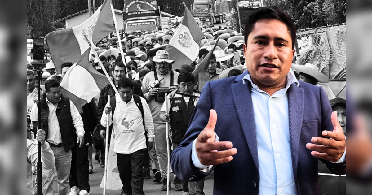 Alcalde de Pataz emprende marcha de – El reportero andino