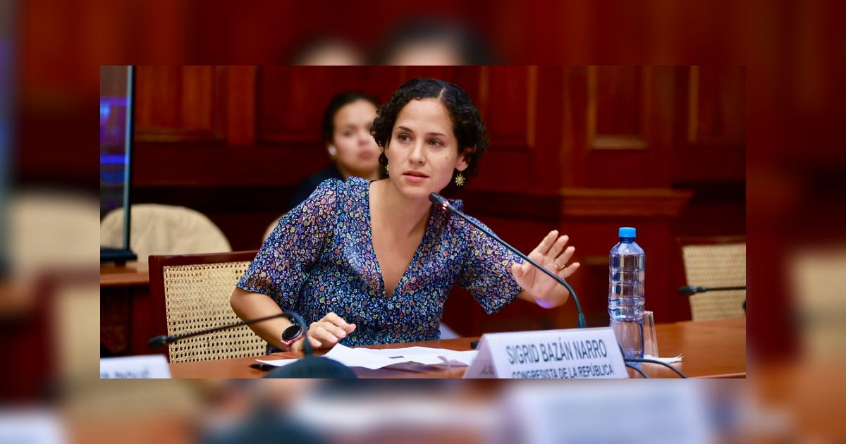 Sigrid Bazán impulsa derogatoria de la – El reportero andino