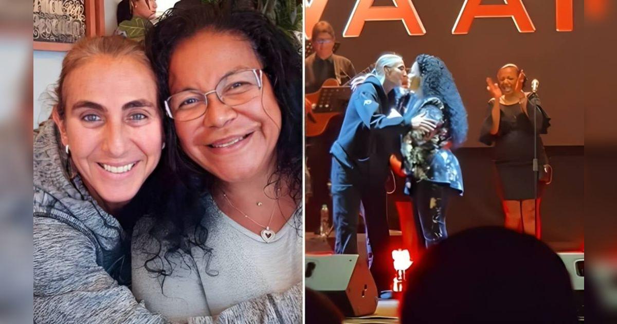 Eva Ayllón sorprende al presentar a Natalia Málaga en su concierto y hacerle especial dedicatoria: "Mi suerte ha cambiado a tu lado" | Espectáculos | La República