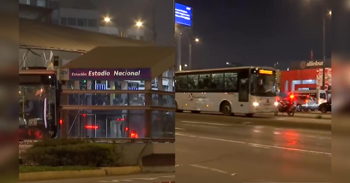 Bus del Metropolitano atropella a peatón que – El reportero andino