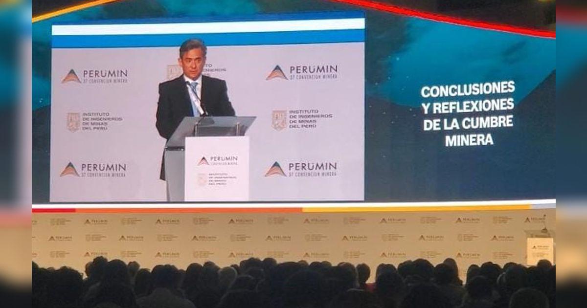 Perumin 37: presidente de Cumbre Minera respalda lucha contra la ...