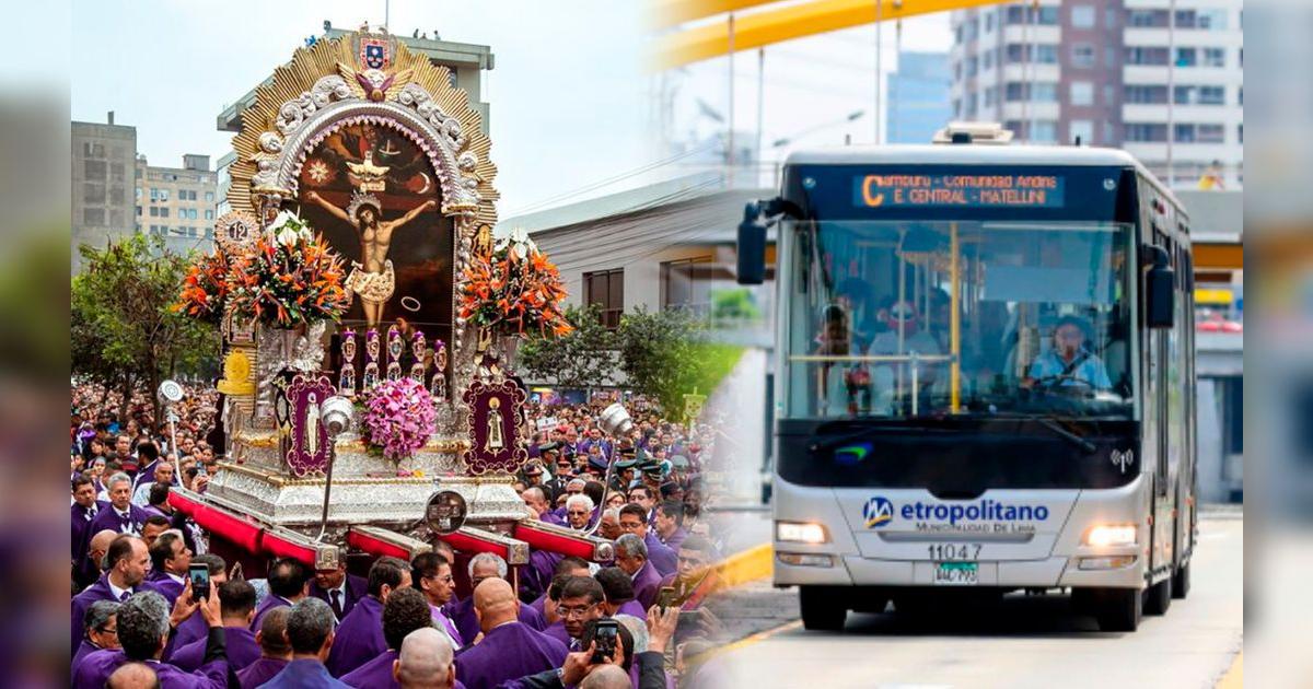 Lima's Urban Transport Adjusts Routes for Lord of Miracles Procession This Saturday