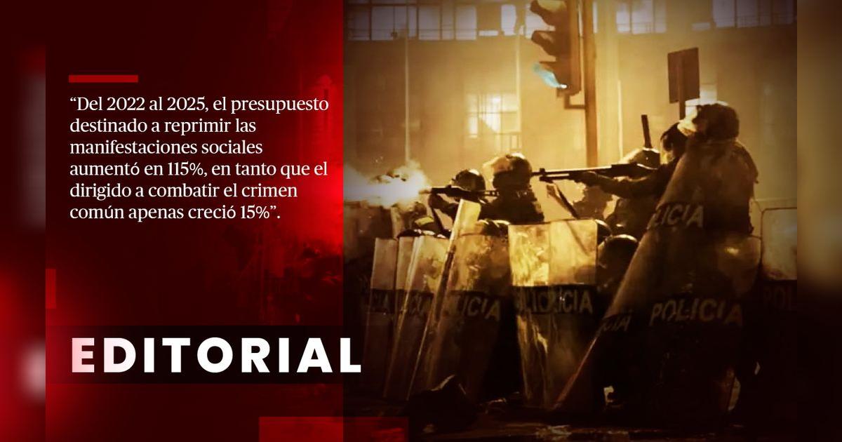Régimen prioriza represión frente a la lucha contra el crimen | Opinión ...