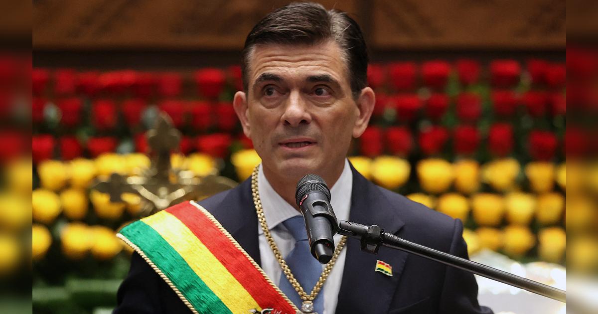 Rodrigo Paz Pereira juró como nuevo presidente de Bolivia en medio de ...