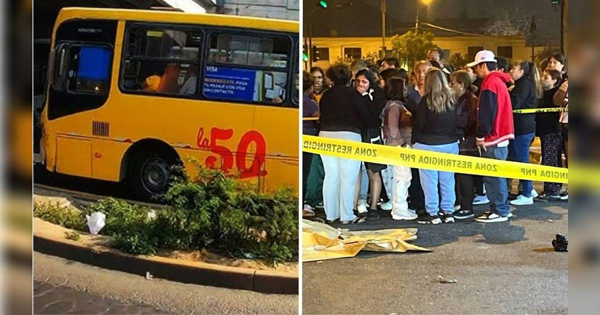 Bus de la 50 arrolla a adulto mayor de 89 años y se da a la fuga en ...