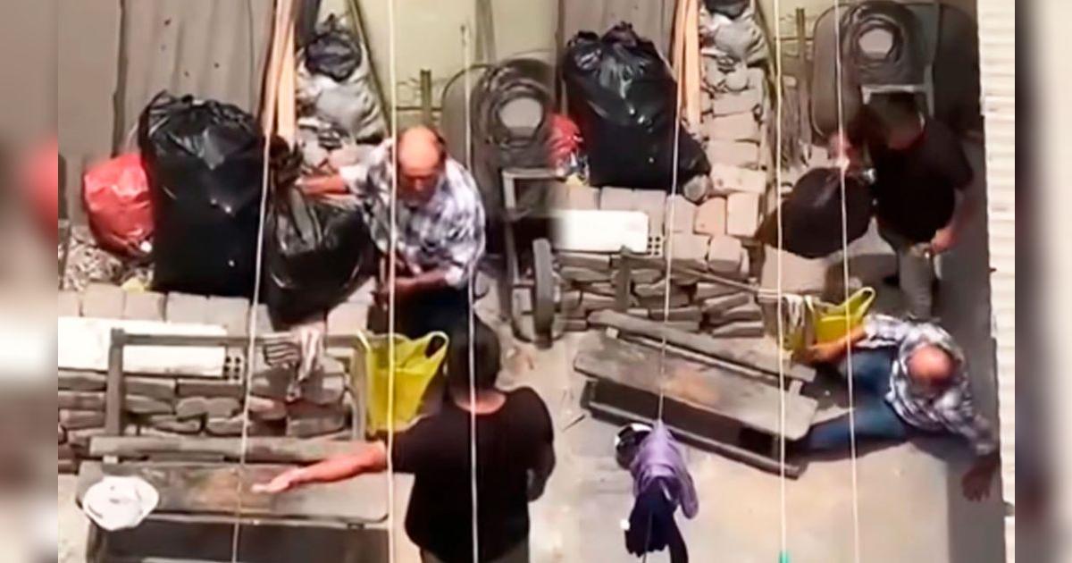 Hombre golpea a su padre adulto mayor en Ate y vecina graba la agresión ...