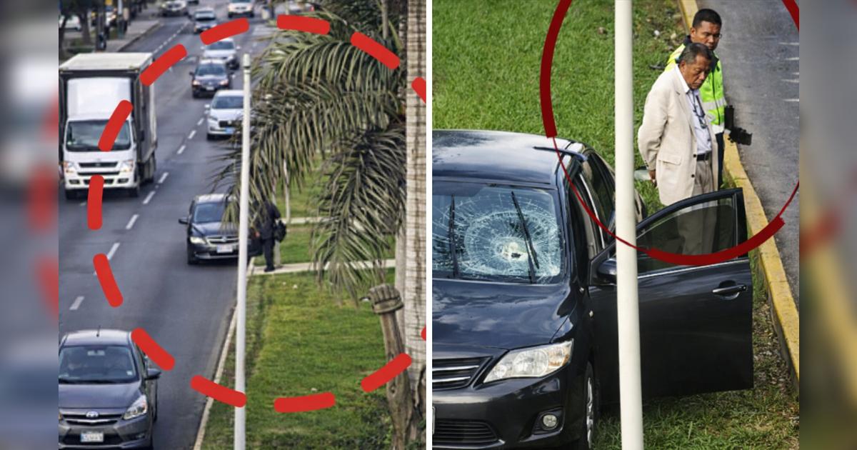 Auto se desvía y atropella a hombre que esperaba para cruzar en la av ...