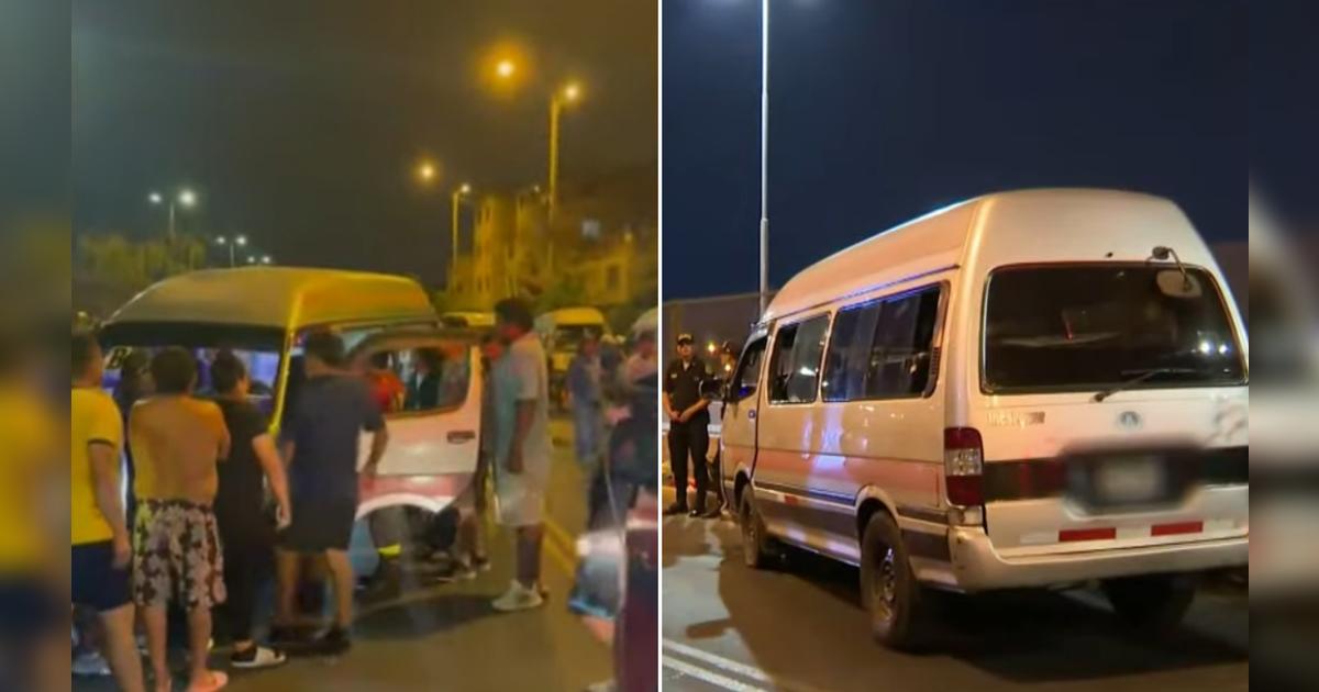 Cercado de Lima: asesinan a balazos a chofer de combi frente a su ...