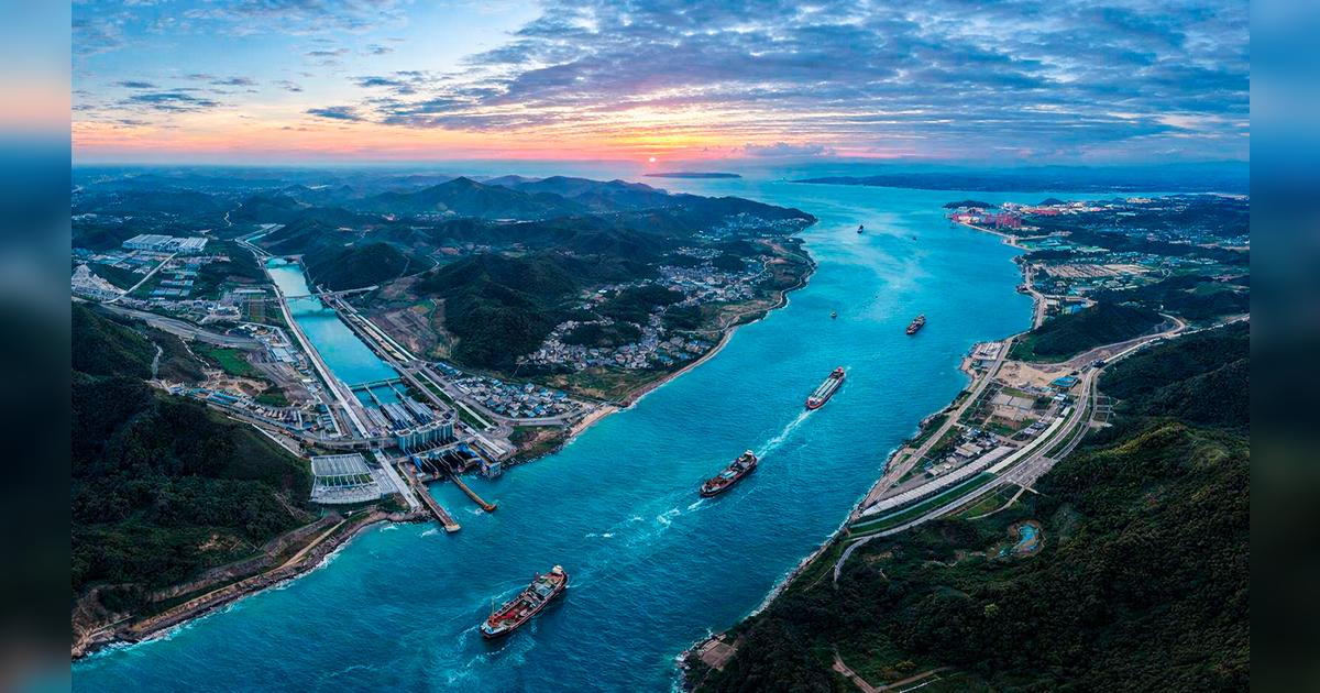 China da un salto histórico en la ingeniería con un megacanal que ...