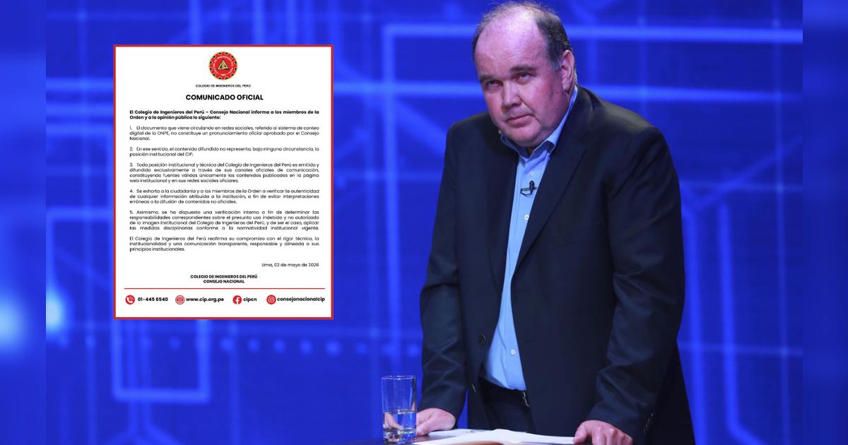 Rafael López Aliaga en Elecciones Perú 2026: Colegio de Ingenieros ...