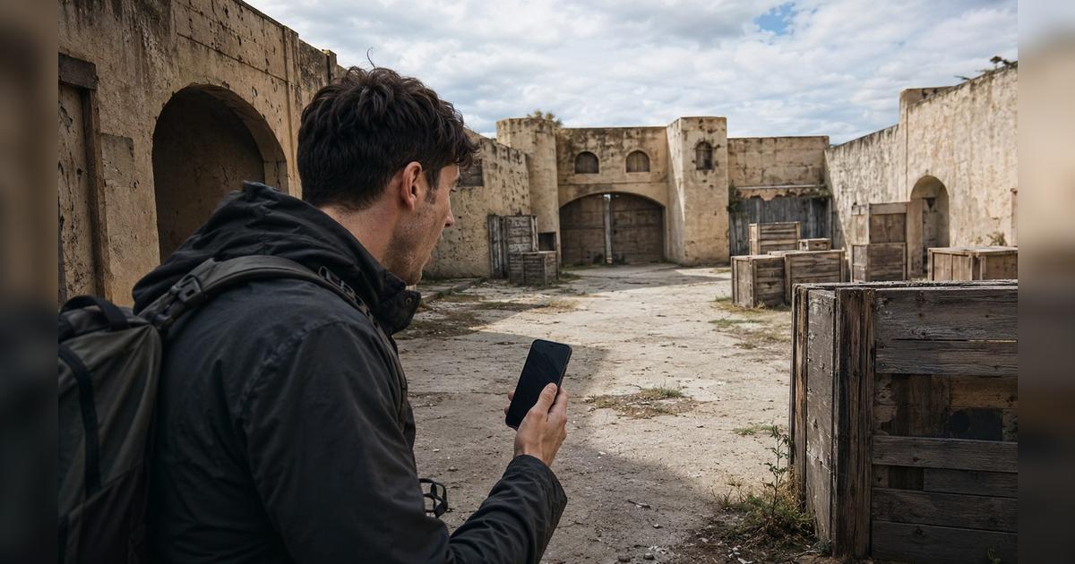 Halló una construcción abandonada y terminó revelando que el mapa más ...
