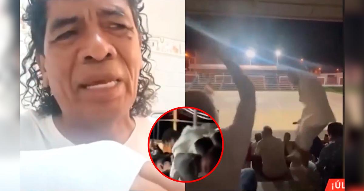 Cómico 'Cachay' es agredido bruscamente en show en Chiclayo y queda gravemente herido: fue llevado de emergencia a centro de salud