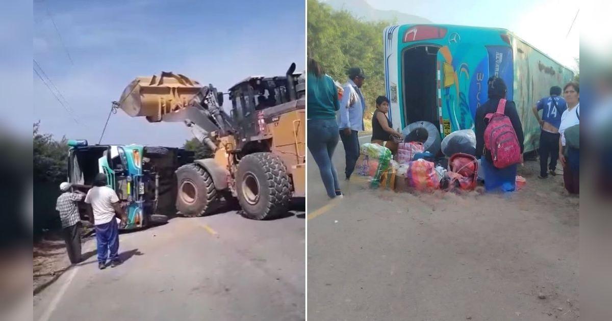 Bus se despista en La Libertad y deja 17 heridos cuando cubría ruta ...
