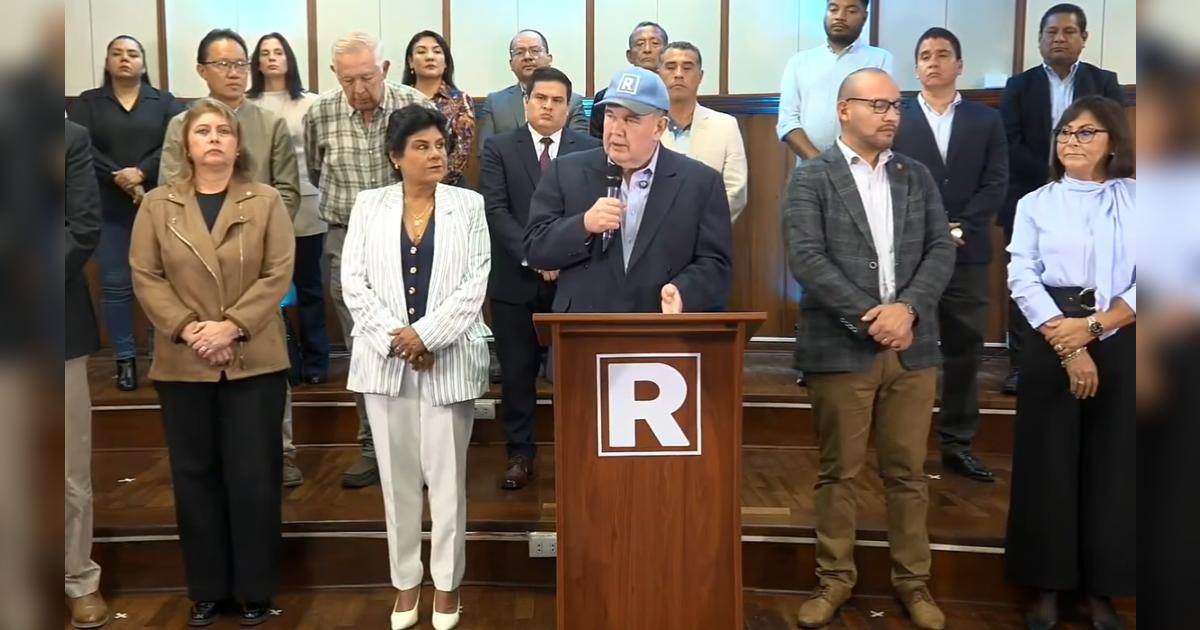 Rafael López Aliaga pide votar por Keiko Fujimori e insiste con la ...