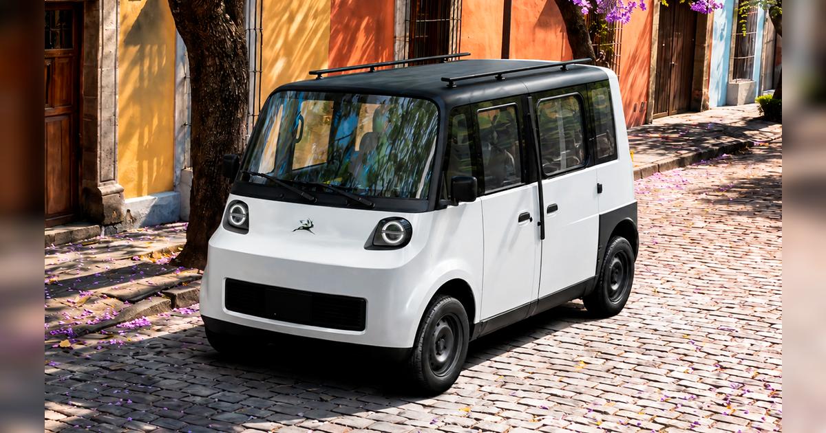 México presenta su primer auto eléctrico: recorre más de 120 km por carga y retará a China desde 2027