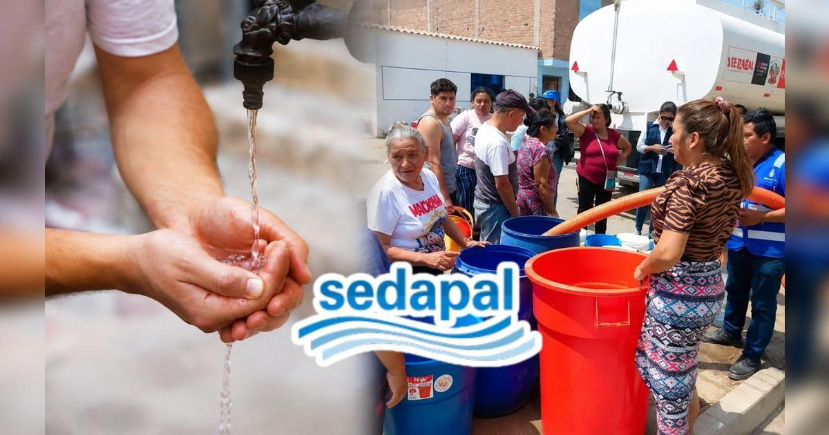 Vecinos de SJL estarán 10 horas sin agua este viernes 7 de agosto: revisa las zonas afectadas, según Sedapal