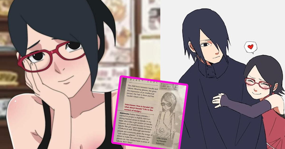 Naruto Kishimoto Reveló Un Secreto De Sarada Uchiha Sasuke Y Su Diseño Lol La República 