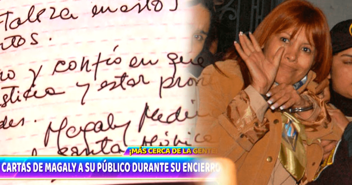 Magaly Medina Lee Carta Que Escribió Desde Prisión A Sus Detractores ...