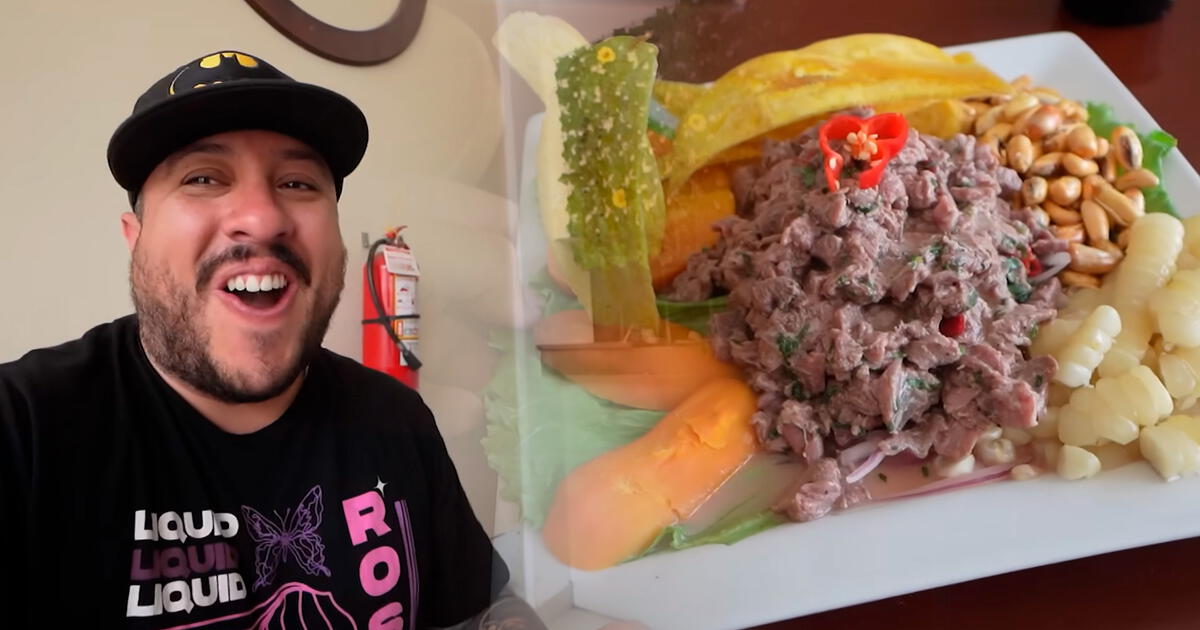 Youtuber Prueba Un Ceviche Hecho De Carne Y Asombra A Sus Seguidores “el Más Raro Del Perú 0410