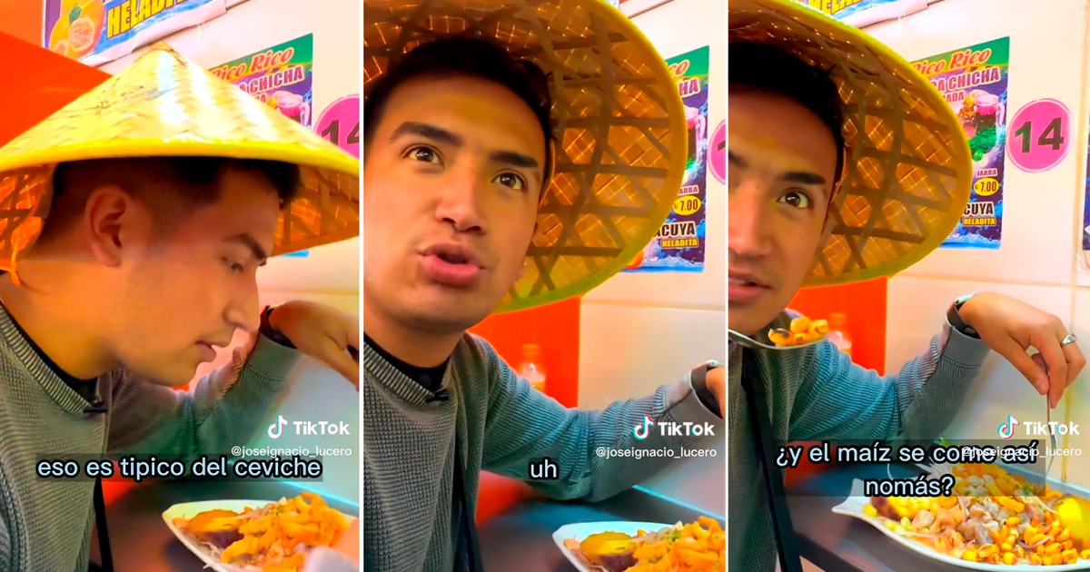 Tiktok Viral Ciudadano Chileno Prueba Ceviche Por Primera Vez Y Su