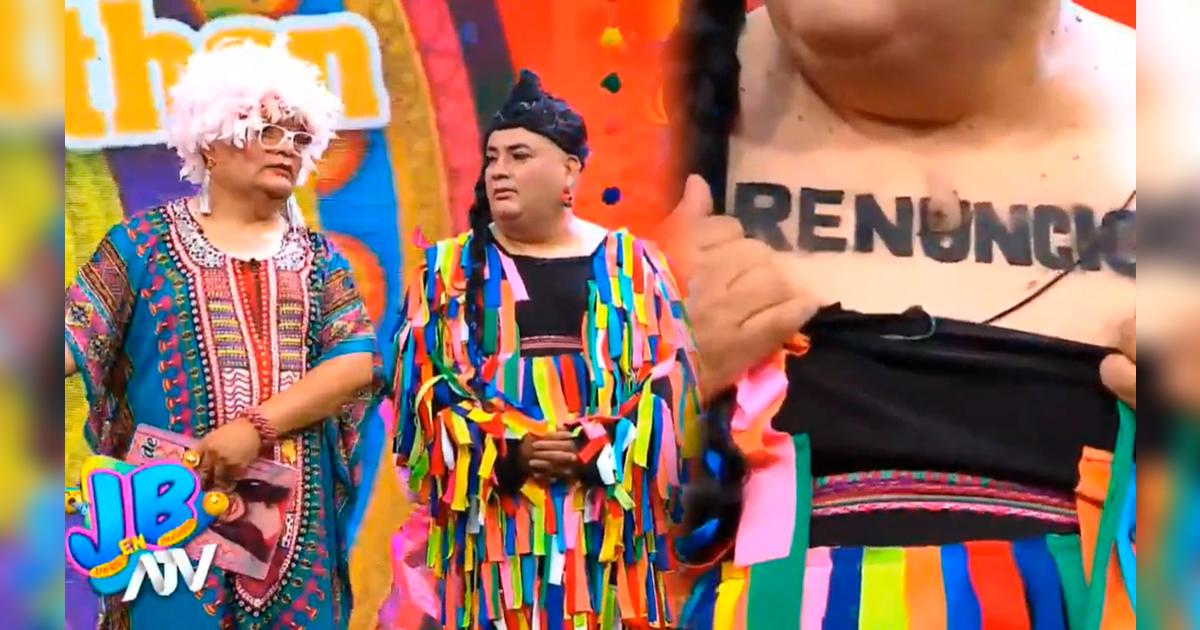 Alfredo Benavides 'renuncia' a "JB en ATV" y expone sus razones "No quiero vestirme de mujer