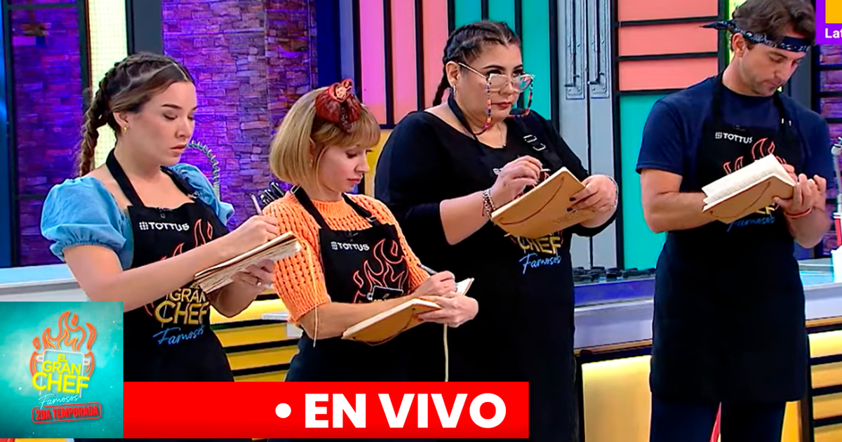 El Gran Chef Famosos 2 EN VIVO HOY Por Latina: Horario, Canal Y Dónde ...