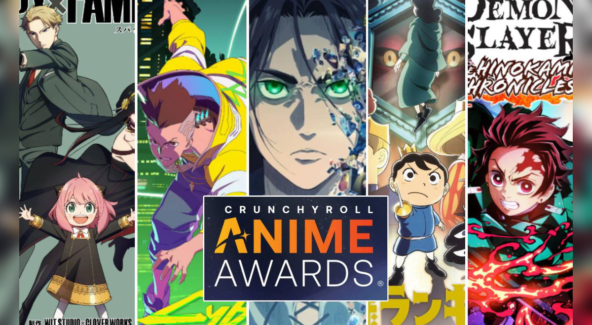 Anime Awards 2023 nominados por Crunchyroll y cómo votar online por tu