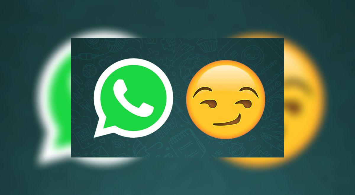 WhatsApp conoce qué significa el emoji de la cara con sonrisa pícara