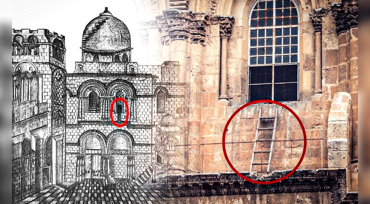¿Por qué una escalera del Santo Sepulcro podría generar la ‘guerra