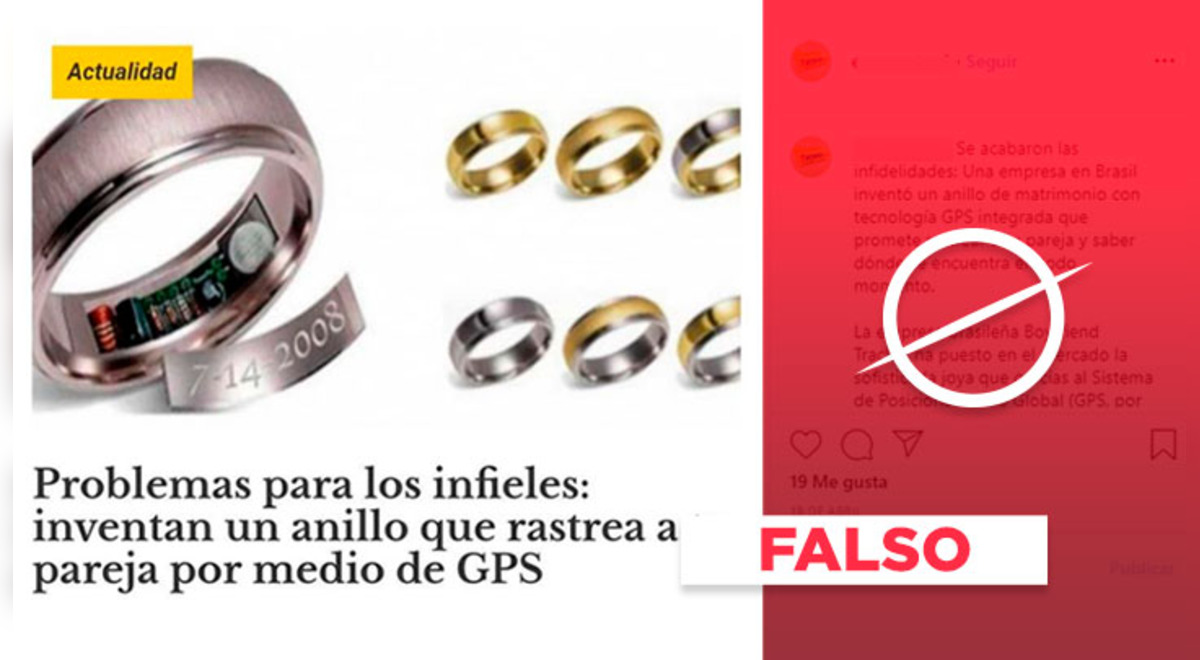 Es falso que inventaron un anillo GPS que da ubicación en real