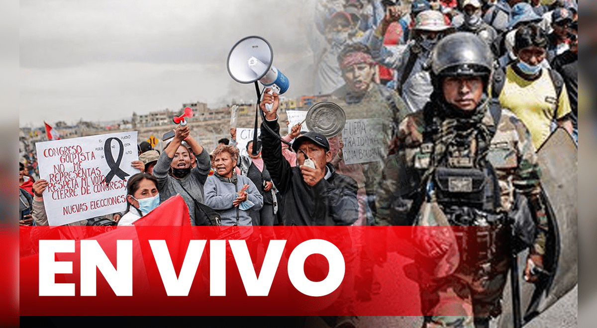 Protestas En Perú En Vivo últimas Noticias Del Paro Indefinido Hoy Toque De Queda Estado De 1742