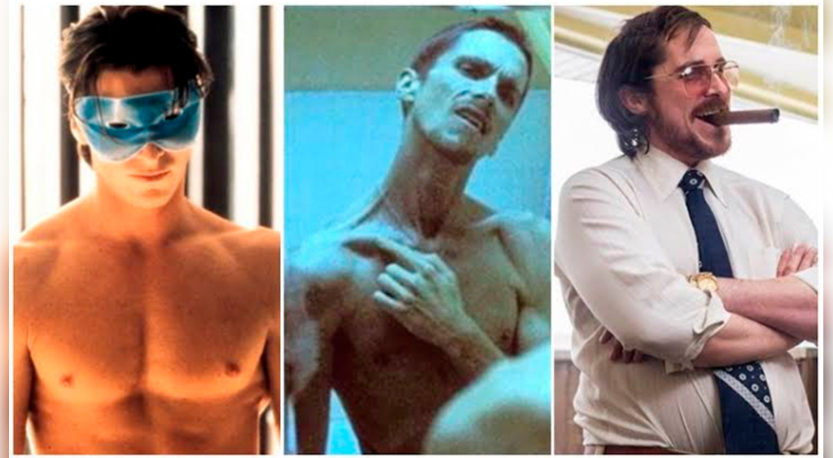 Christian Bale: transformaciones desde Vice hasta Batman, entrenamiento  físico, antes y después del actor ganador del Oscar | FOTOS | Cine y series  | La República