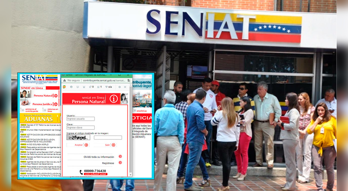 Seniat En Línea ¿cómo Registrarme Por Primera Vez En El Seniat Rif Venezuela Venezuela 8555