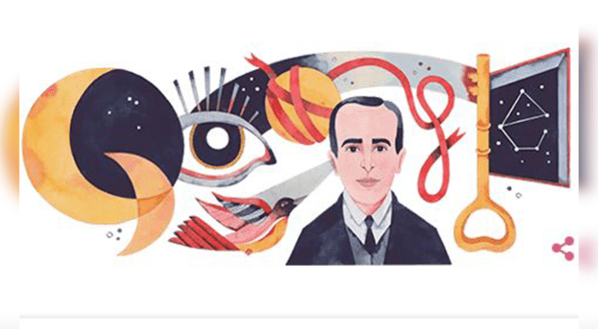 Google: doodle homenaje Vicente Huidobro padre del Creacionismo literario |  Vanguardismo | poeta | mdga | Cultural | La República