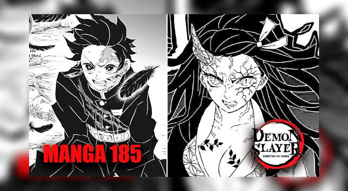 kimetsu-no-yaiba-manga-185-online-espanol-tanjiro sobrevive y muzan