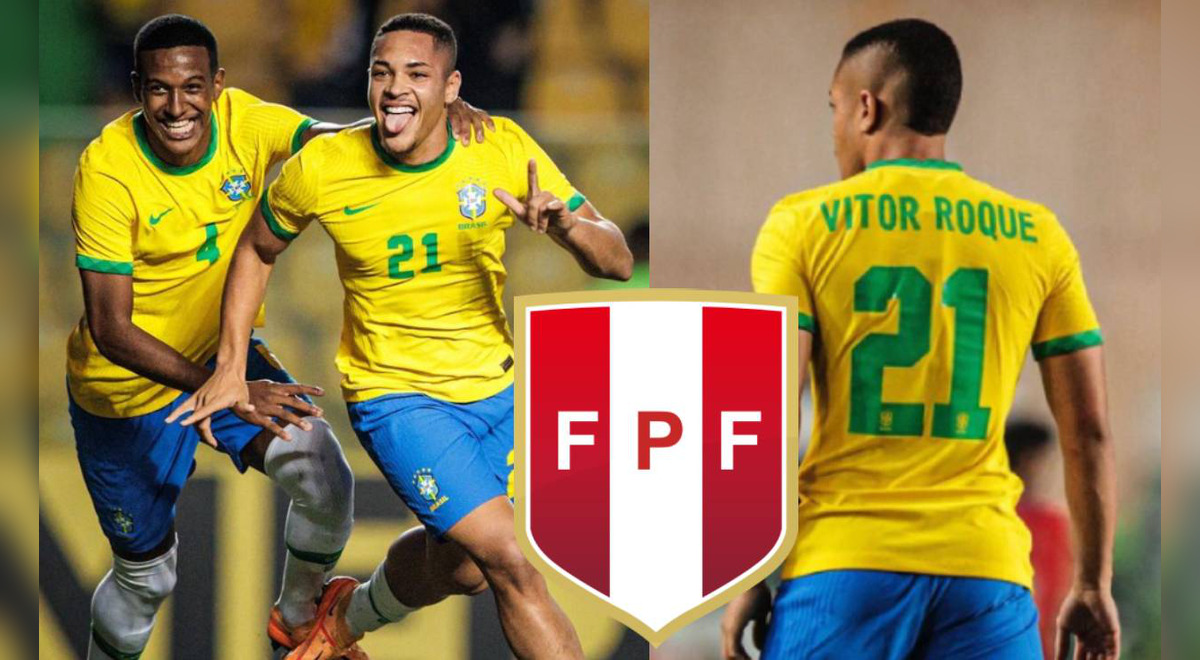 Perú vs. Brasil sub20 ¿Quién es Vitor Roque, la ‘joya’ de Brasil que