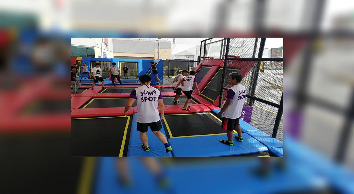 Parque de trampolines en el Perú Sociedad La República