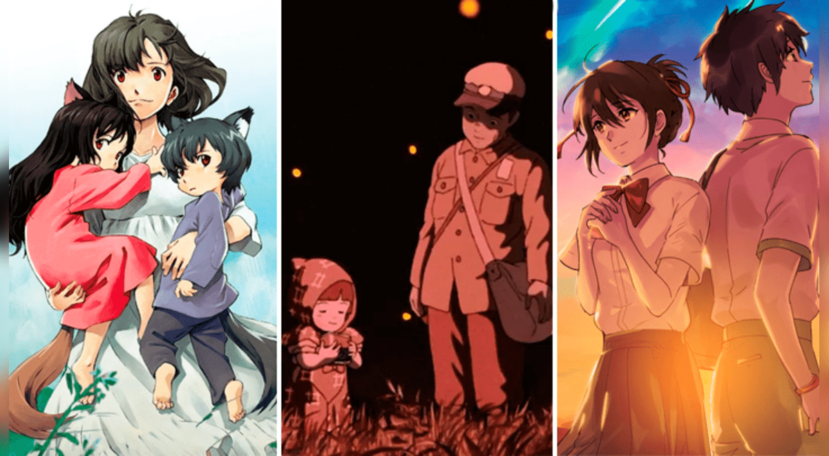 Anime: estas son las 6 películas de animación japonesa que te harán llorar  | Video | la tumba de las luciérnagas | Los niños lobo | Your name | Studio  Ghibli | Cine y series | La República