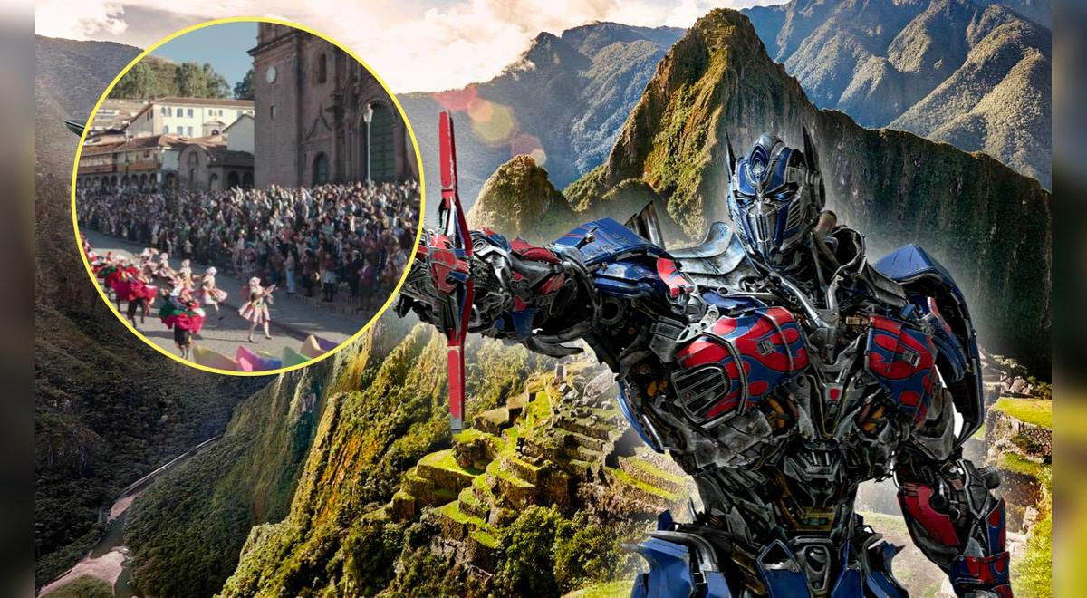 Transformers 7 en Perú, tráiler oficial Cusco se luce en primer avance