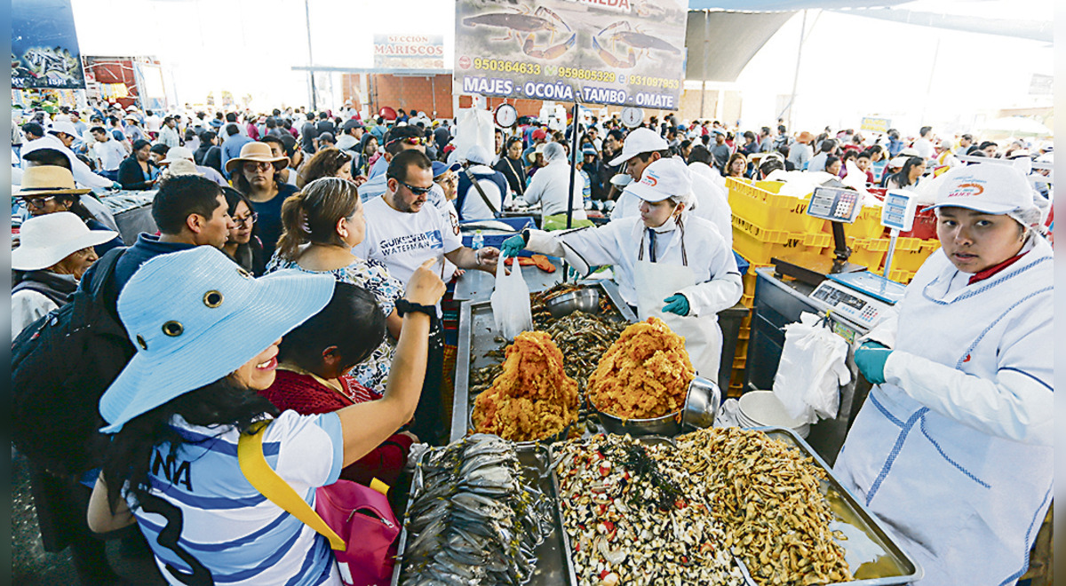 Arequipa: Cau cau y camarones, los mariscos más caros en terminales  pesqueros | Sociedad | La República