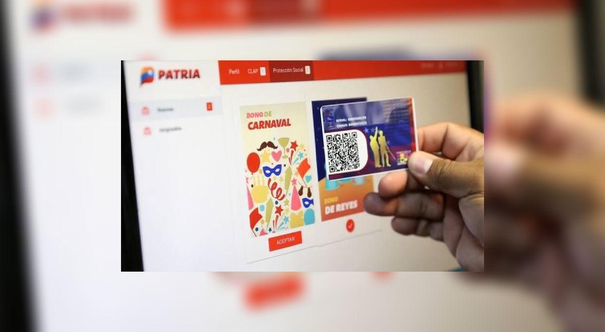 PATRIA bonos nuevos 2021 Venezuela: cómo entrar con carnet de la Patria