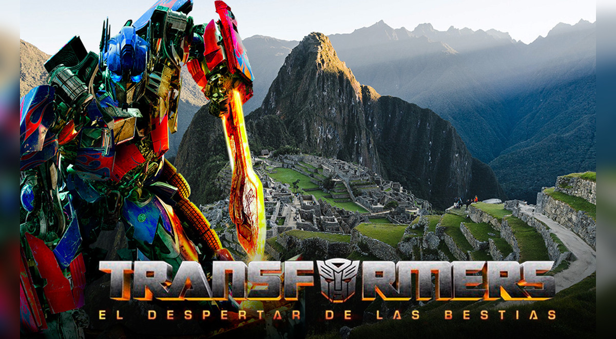 Transformers rise of the beasts, película que se grabó en el Perú