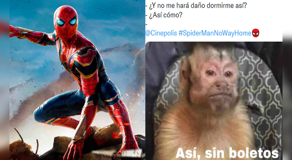 Spider-Man no way home: divertidos memes tras el intento fallido en la  preventa de entradas | Memes Spiderman | | Venta de entradas | Cinemex |  Cines | Cinepolis | Marvel | Cine y series | La República
